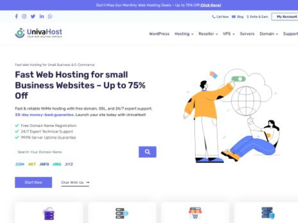 univahost.com